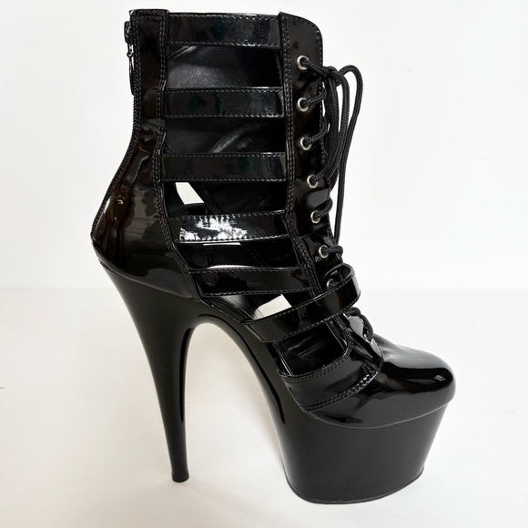 Pleaser Amore Cage Heels - Picture 7 of 16